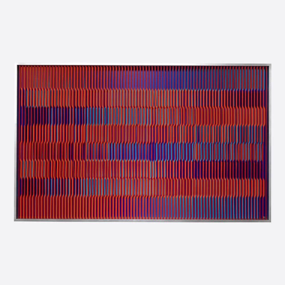 Studio Drez, Drez, Resene, Mural, Street Art, Colour, Op Art, Public Art, Contemporary Art, Street Art, Mural Festival, Sculpture, Aluminium Sculpture, Kinetic, Immersive, MAGMA Gallery, MAGMA Galleries, Gestalt Chroma, Collingwood, Echo State