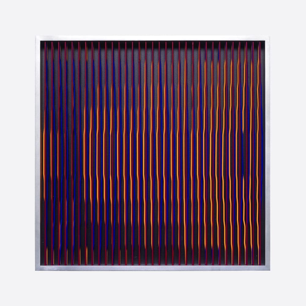 Studio Drez, Drez, Resene, Mural, Street Art, Colour, Op Art, Public Art, Contemporary Art, Street Art, Mural Festival, Sculpture, Aluminium Sculpture, Kinetic, Immersive, MAGMA Gallery, MAGMA Galleries, Gestalt Chroma, Collingwood,