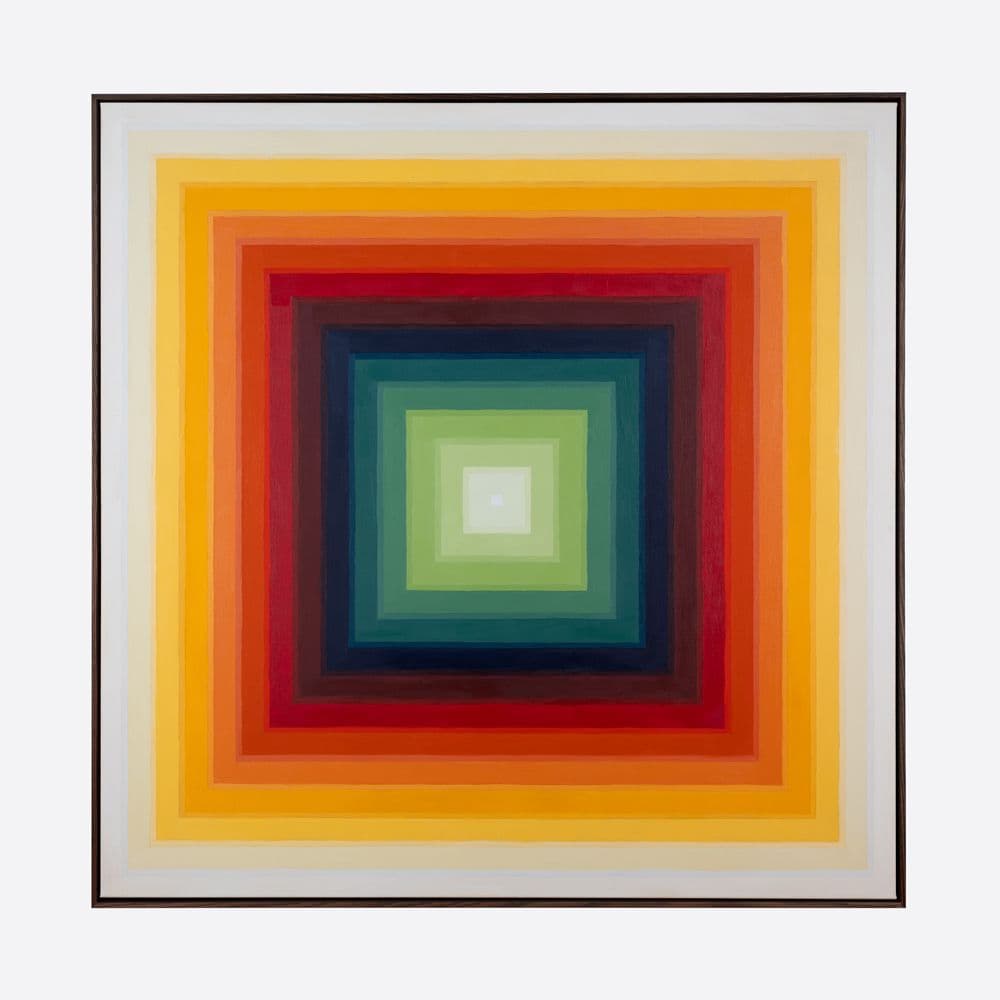 Studio Drez, Drez, Resene, Mural, Street Art, Colour, Op Art, Public Art, Contemporary Art, Street Art, Canvas, Painting, Geometric, Freehand, Abstract, KSR Gallery, King Street, Rialto, In Chromatic