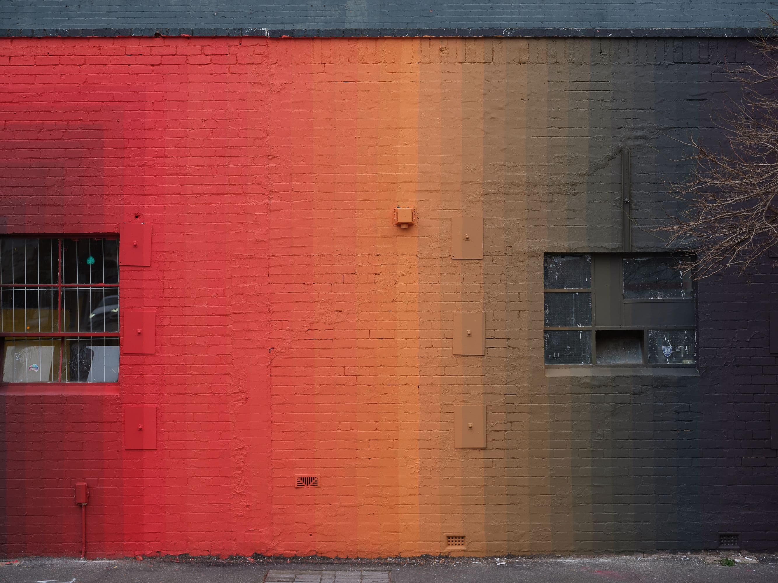 Studio Drez, Drez, Resene, Mural, Street Art, Colour, Op Art, Public Art, Contemporary Art, Street Art, Surface Festival, Mural Festival, Collingwood, Bricolage