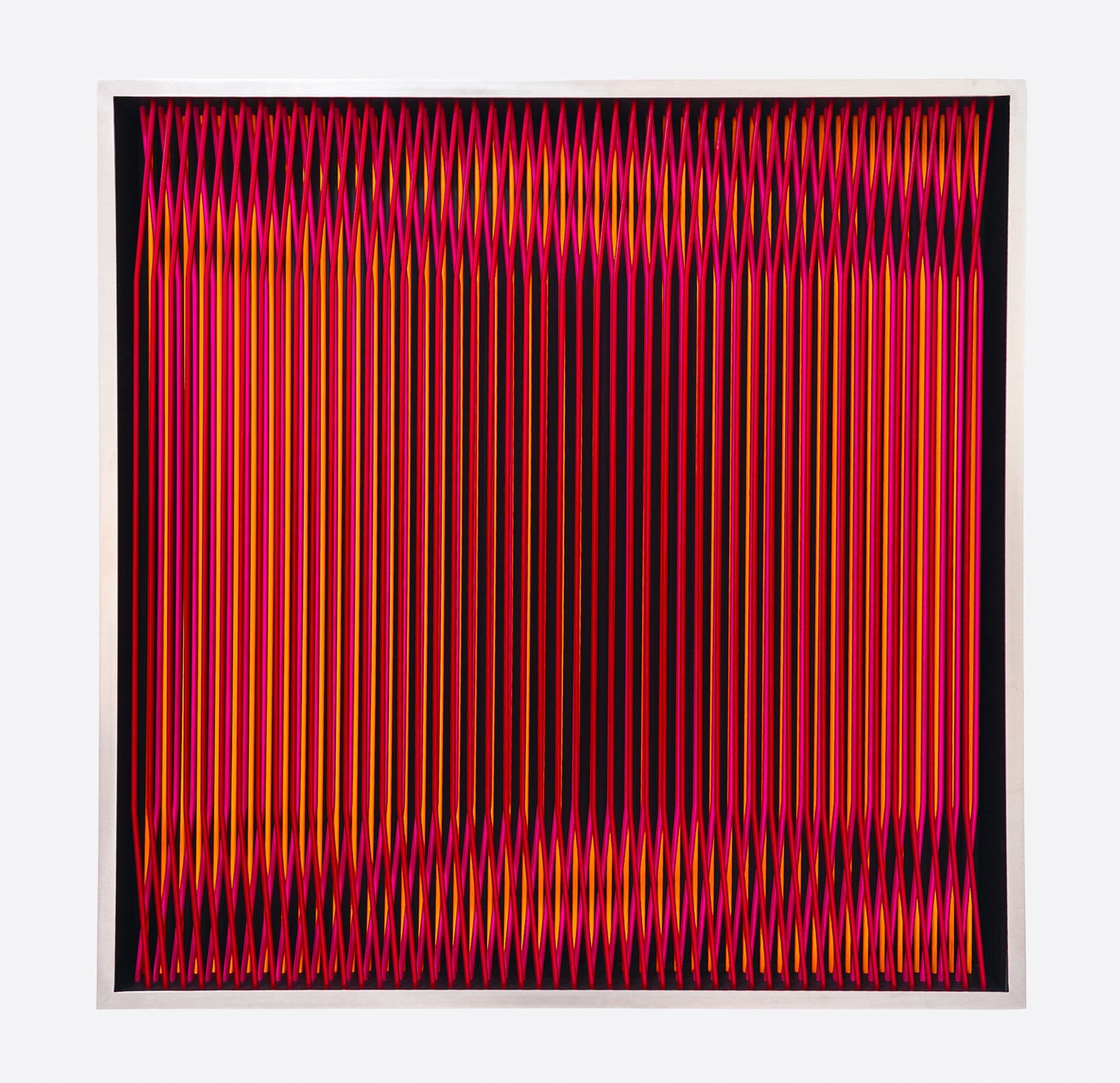 Studio Drez, Drez, Resene, Mural, Street Art, Colour, Op Art, Public Art, Contemporary Art, Street Art, Mural Festival, Sculpture, Aluminium Sculpture, Kinetic, Immersive, MAGMA Gallery, MAGMA Galleries, Gestalt Chroma, Collingwood,