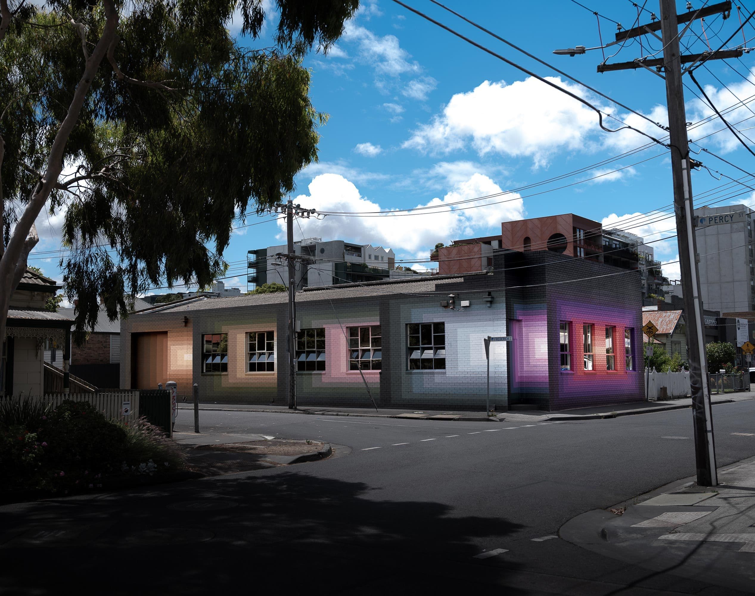 Studio Drez, Drez, Resene, Mural, Street Art, Colour, Op Art, Public Art, Lost Profile