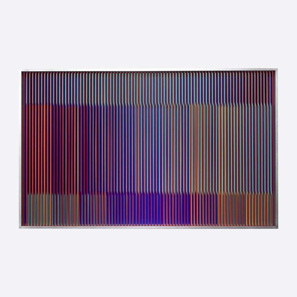 Studio Drez, Drez, Resene, Mural, Street Art, Colour, Op Art, Public Art, Contemporary Art, Street Art, Mural Festival, Sculpture, Aluminium Sculpture, Kinetic, Immersive, MAGMA Gallery, MAGMA Galleries, Echo State, Collingwood,